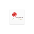 Let Gaza Live | Square Magnet