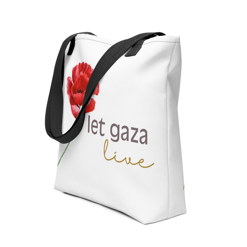 Let Gaza Live | Strappy Tote Bag