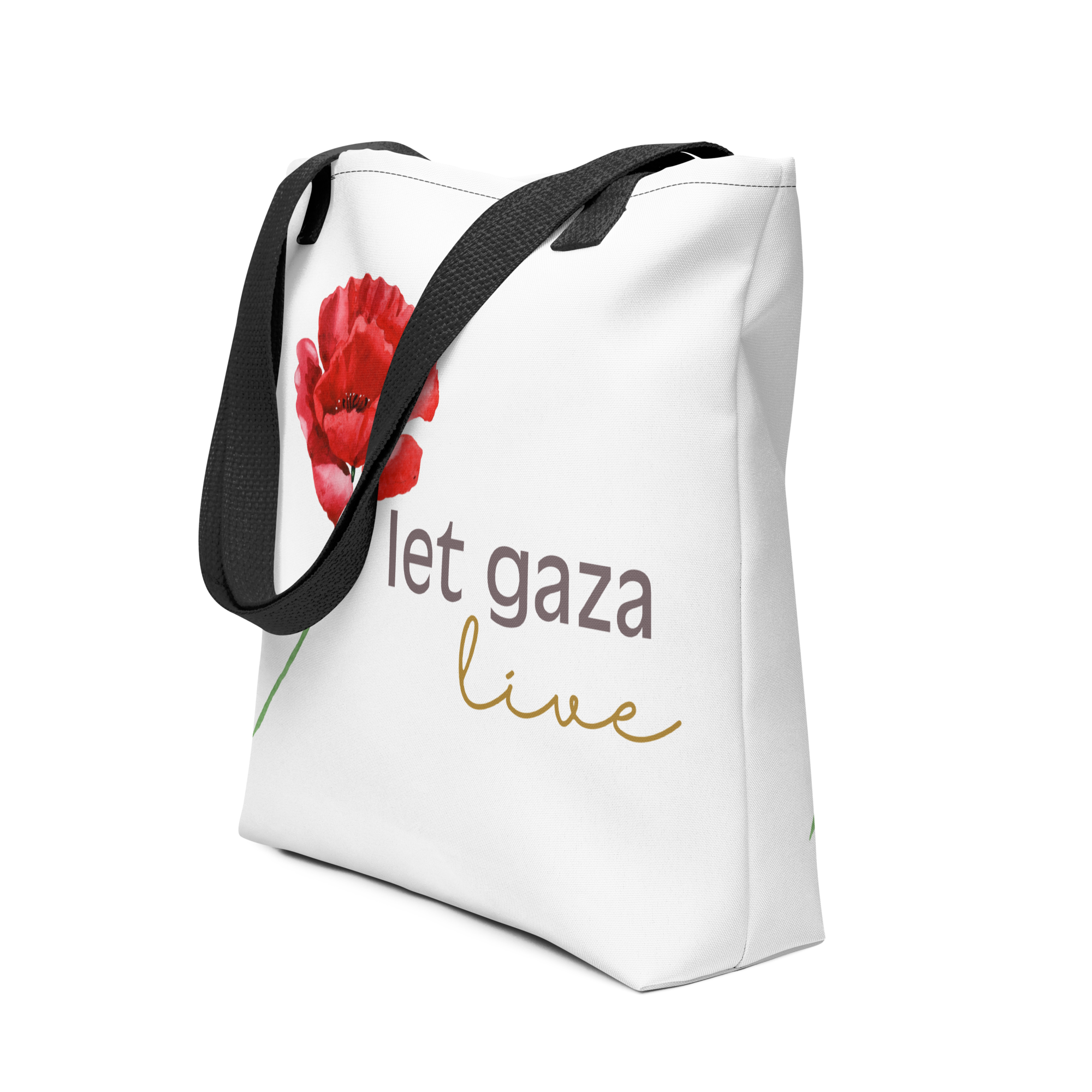 Let Gaza Live | Strappy Tote Bag
