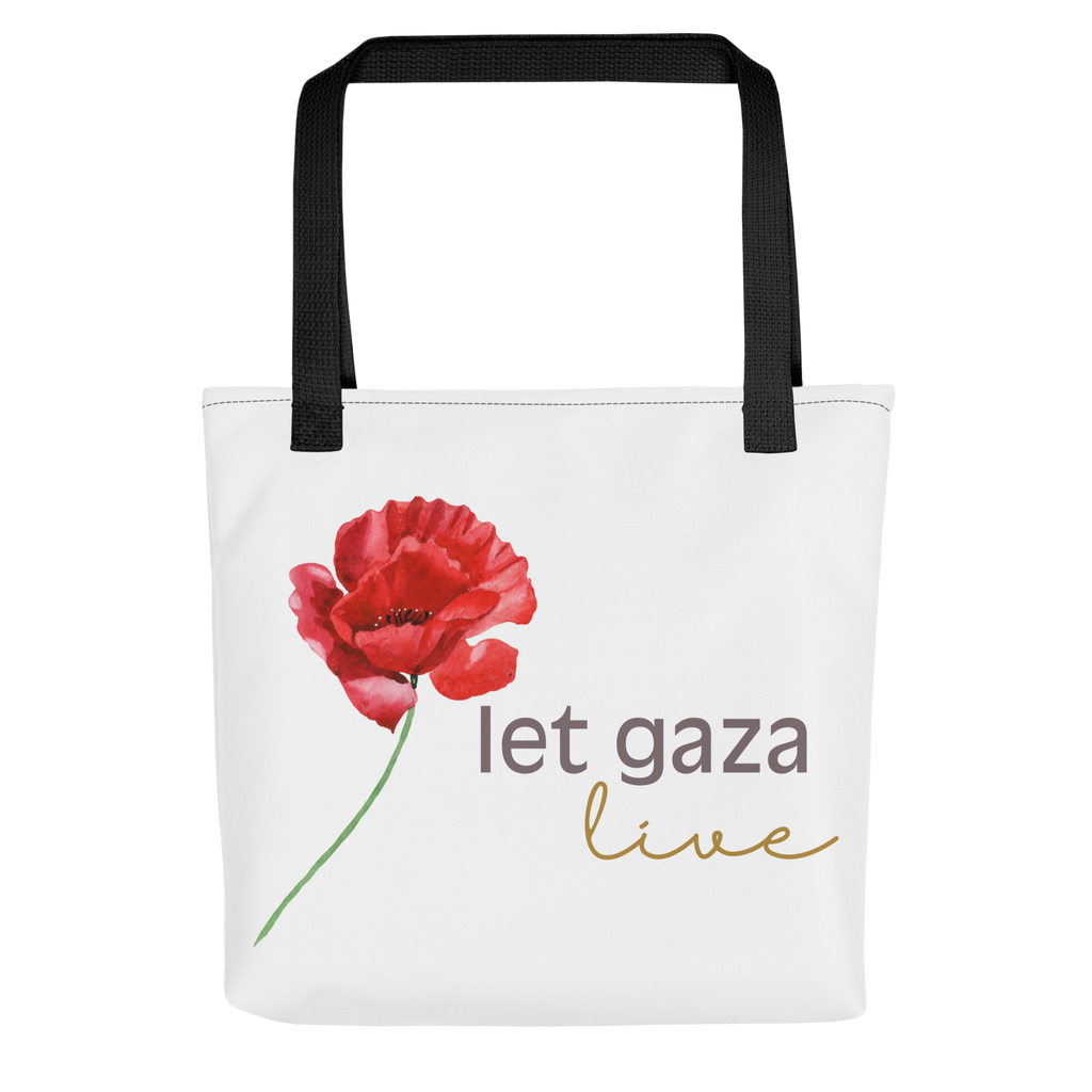 Let Gaza Live | Strappy Tote Bag