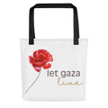 Let Gaza Live | Strappy Tote Bag