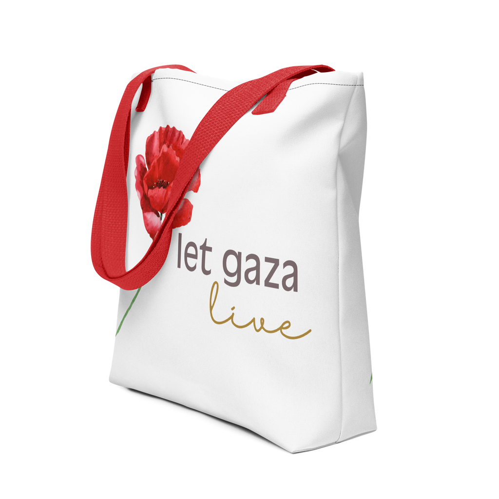 Let Gaza Live | Strappy Tote Bag