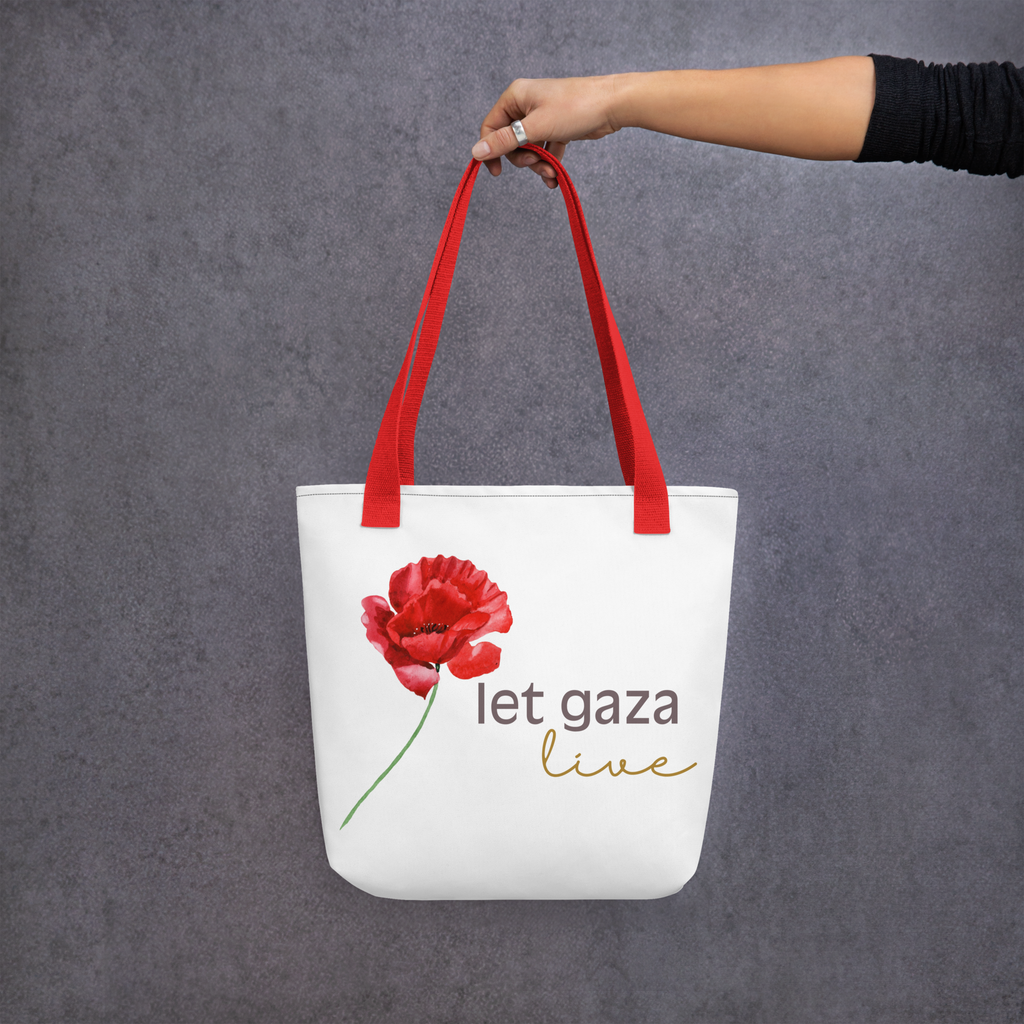 Let Gaza Live | Strappy Tote Bag