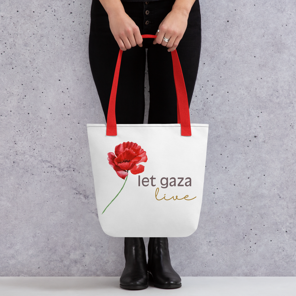 Let Gaza Live | Strappy Tote Bag