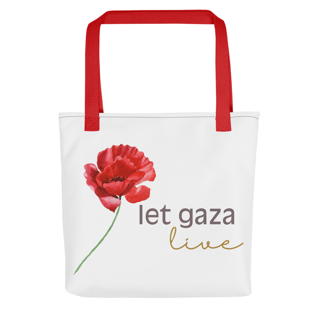 Let Gaza Live | Strappy Tote Bag
