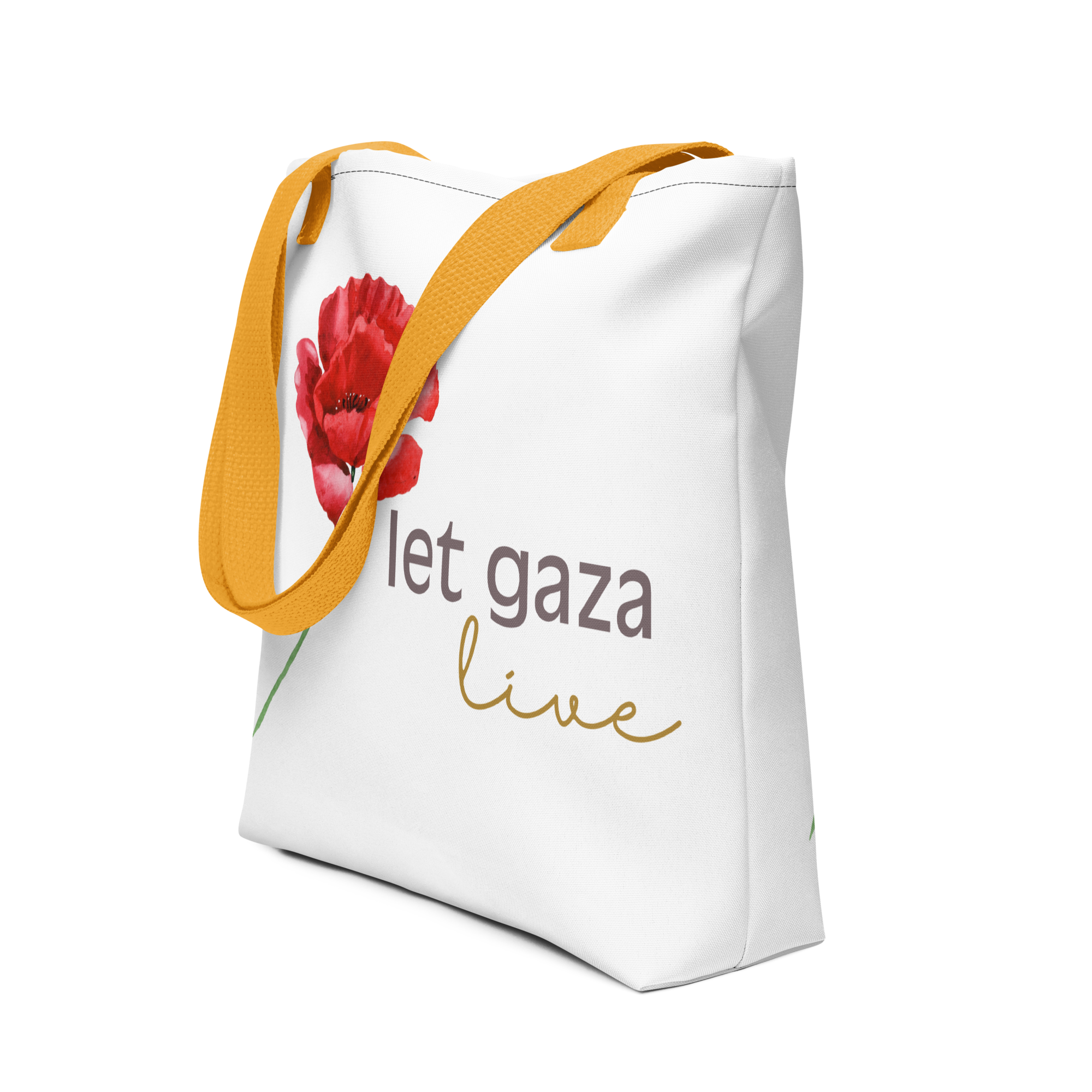 Let Gaza Live | Strappy Tote Bag