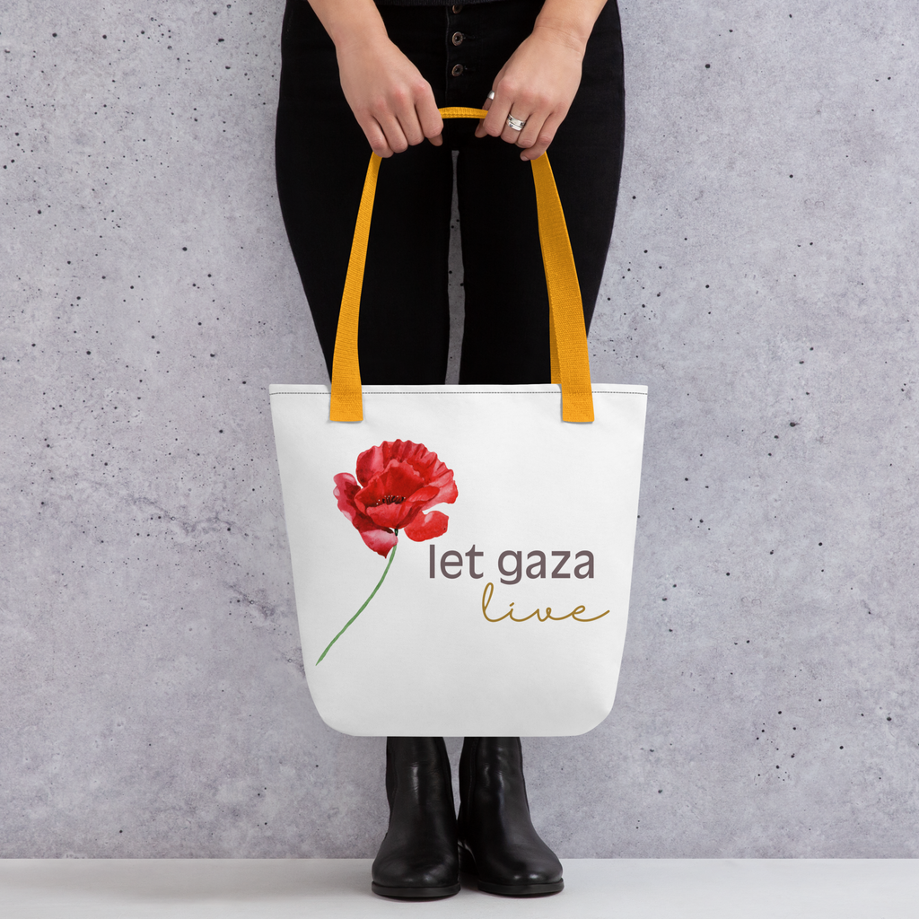 Let Gaza Live | Strappy Tote Bag