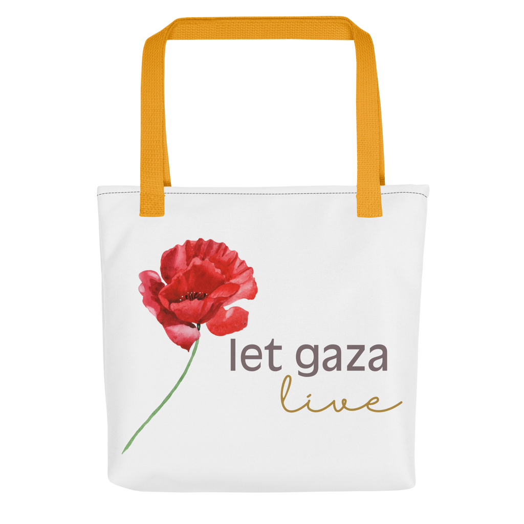 Let Gaza Live | Strappy Tote Bag