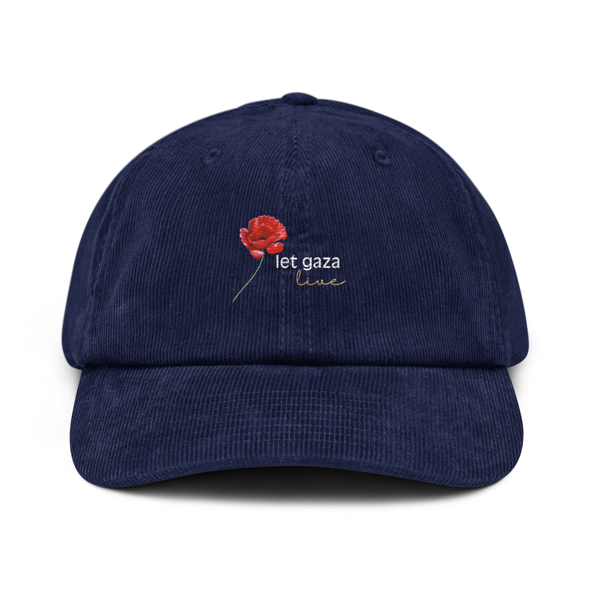 Let Gaza Live | Corduroy Cap