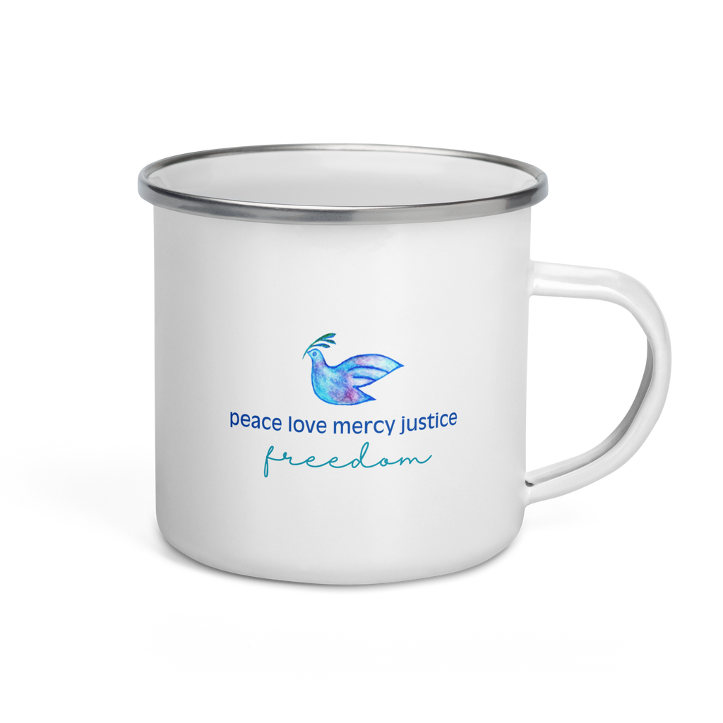 Five Values | Enamel Mug