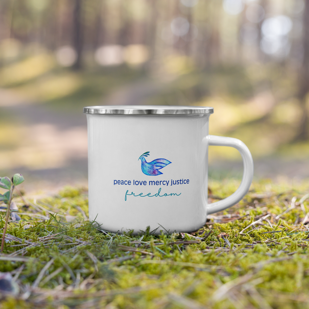 Five Values | Enamel Mug
