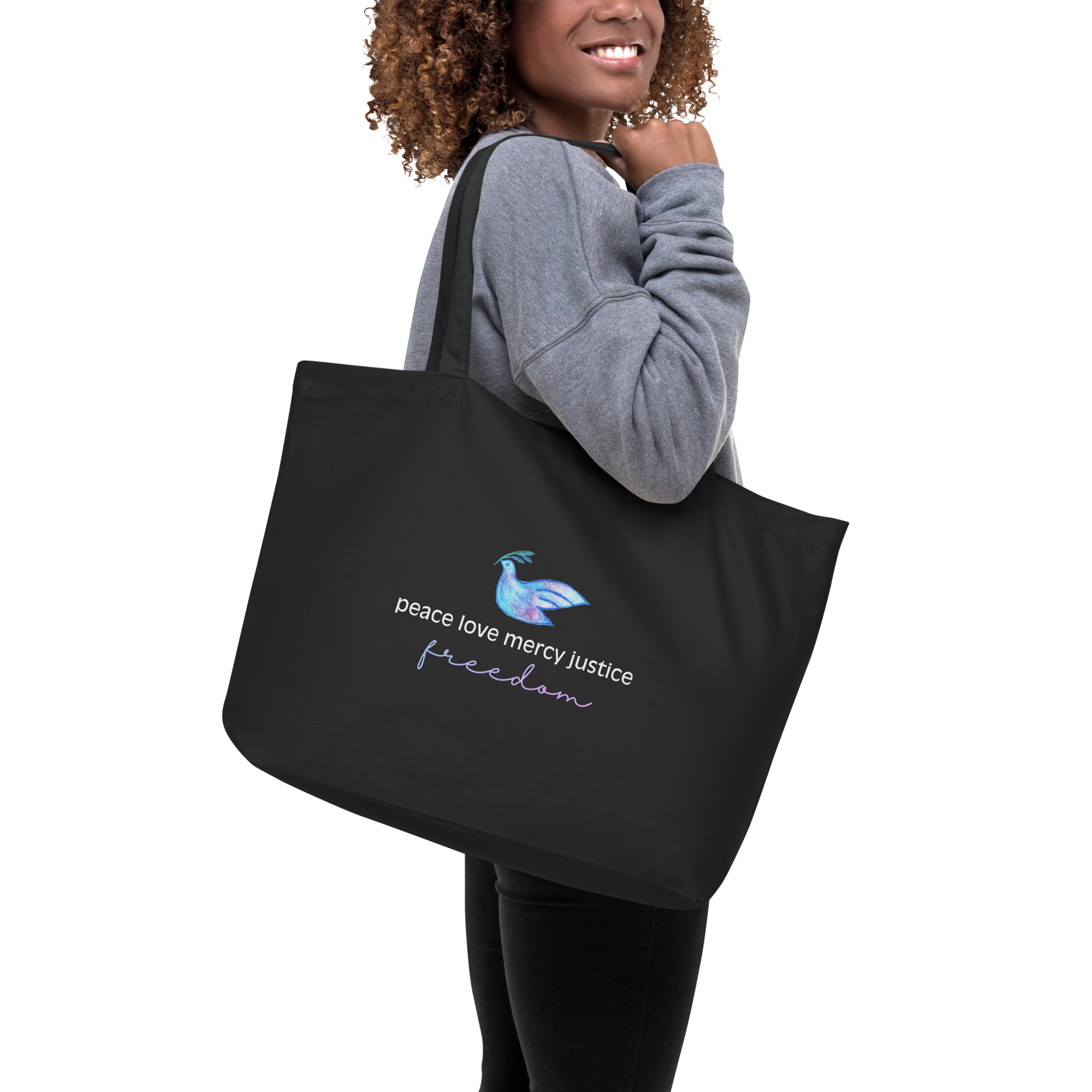 Five Values | Large Eco Tote Bag