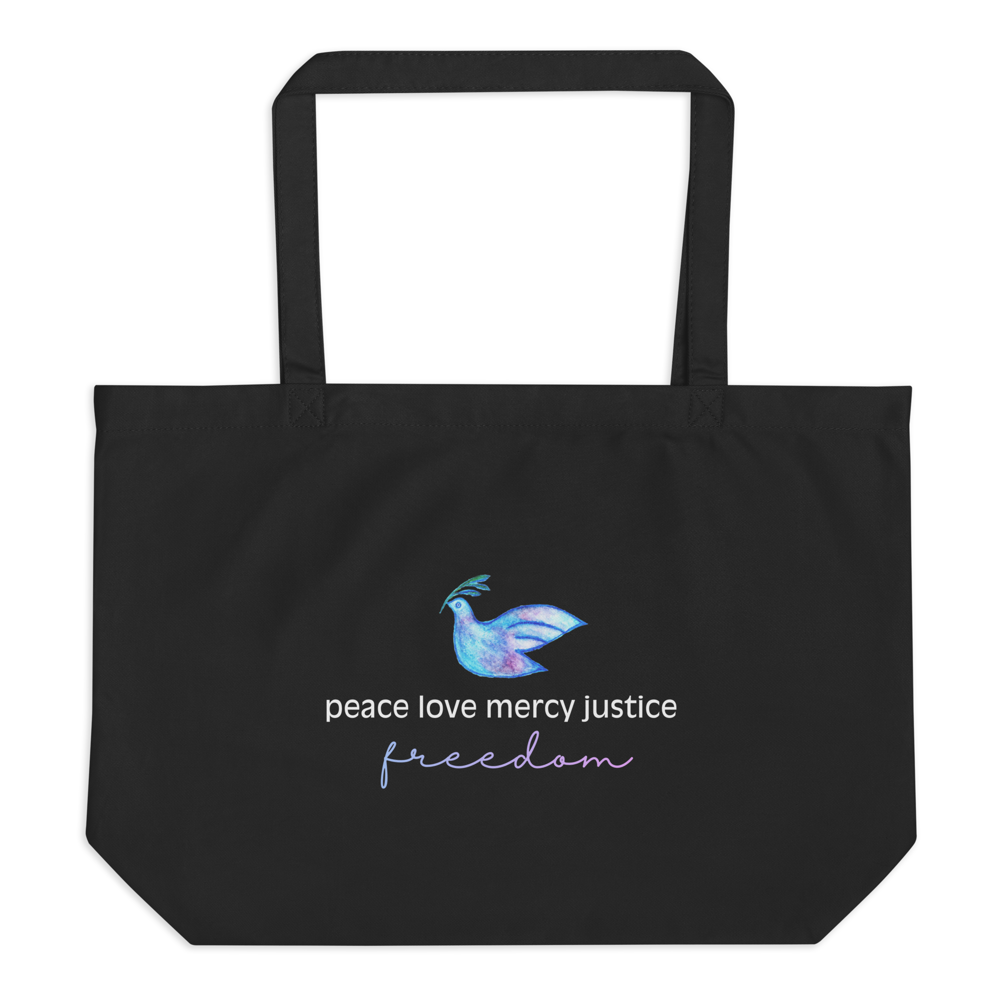 Five Values | Large Eco Tote Bag