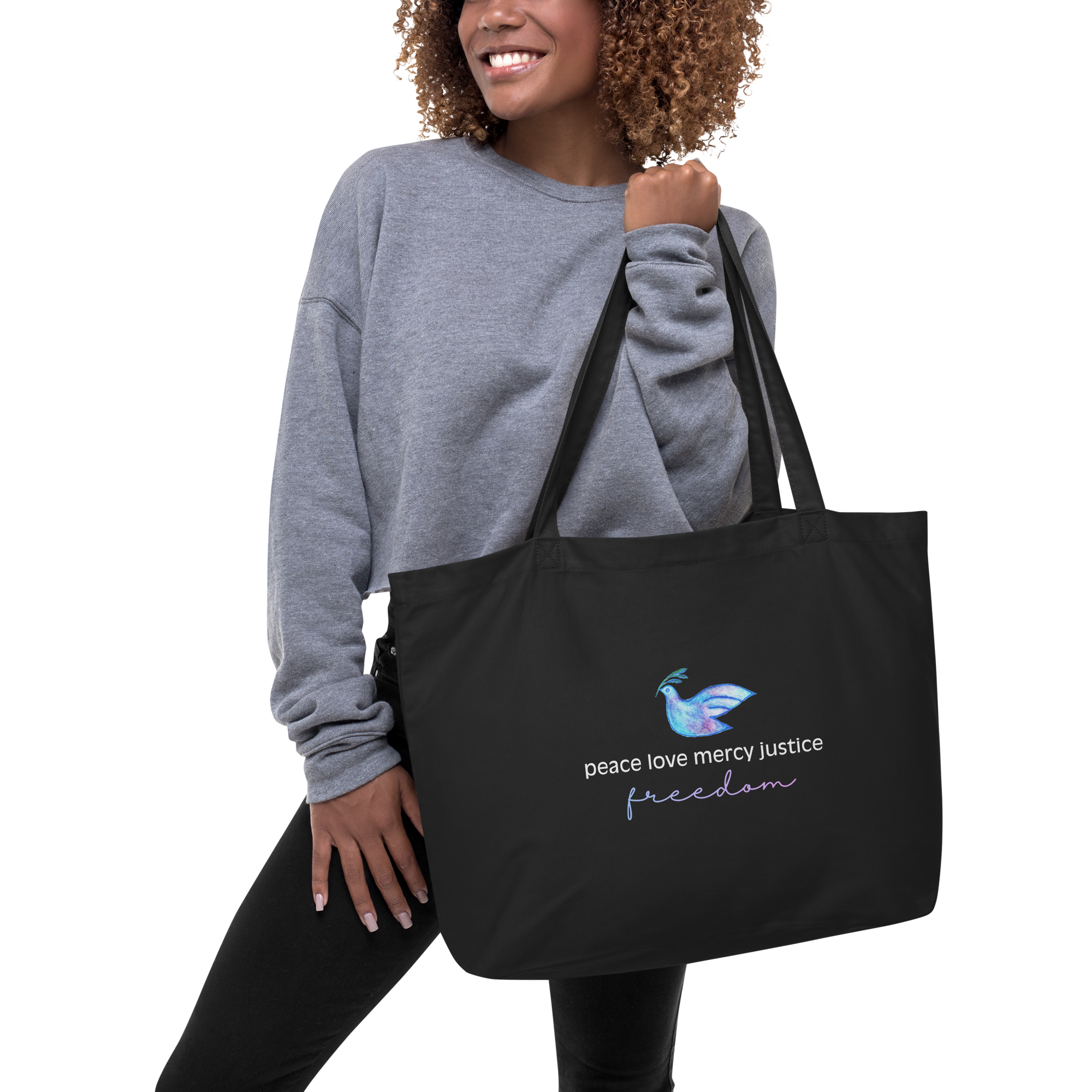 Five Values | Large Eco Tote Bag