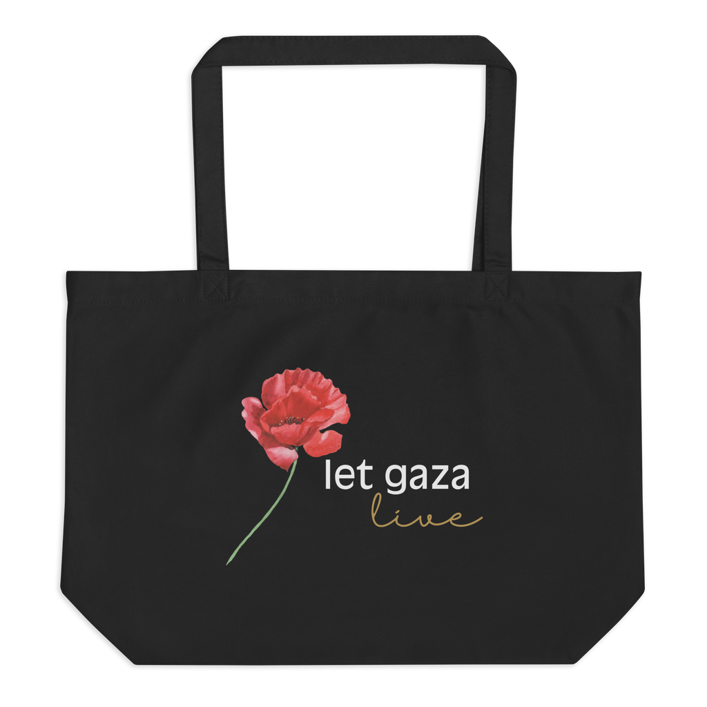 Let Gaza Live | Large Eco Tote Bag