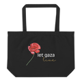 Let Gaza Live | Large Eco Tote Bag