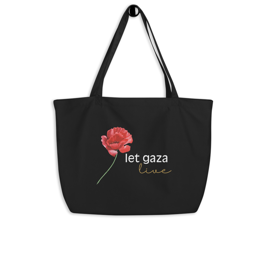 Let Gaza Live | Large Eco Tote Bag