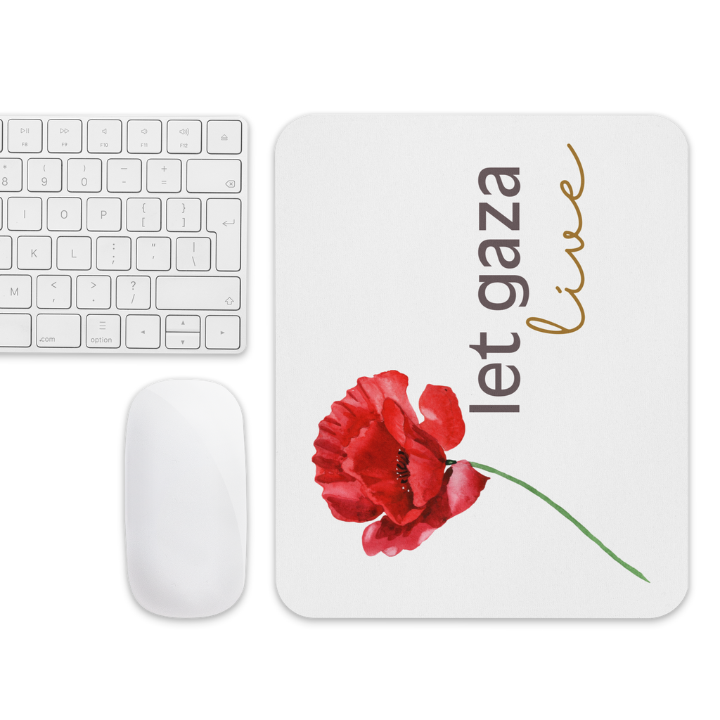 Let Gaza Live | Mousepad