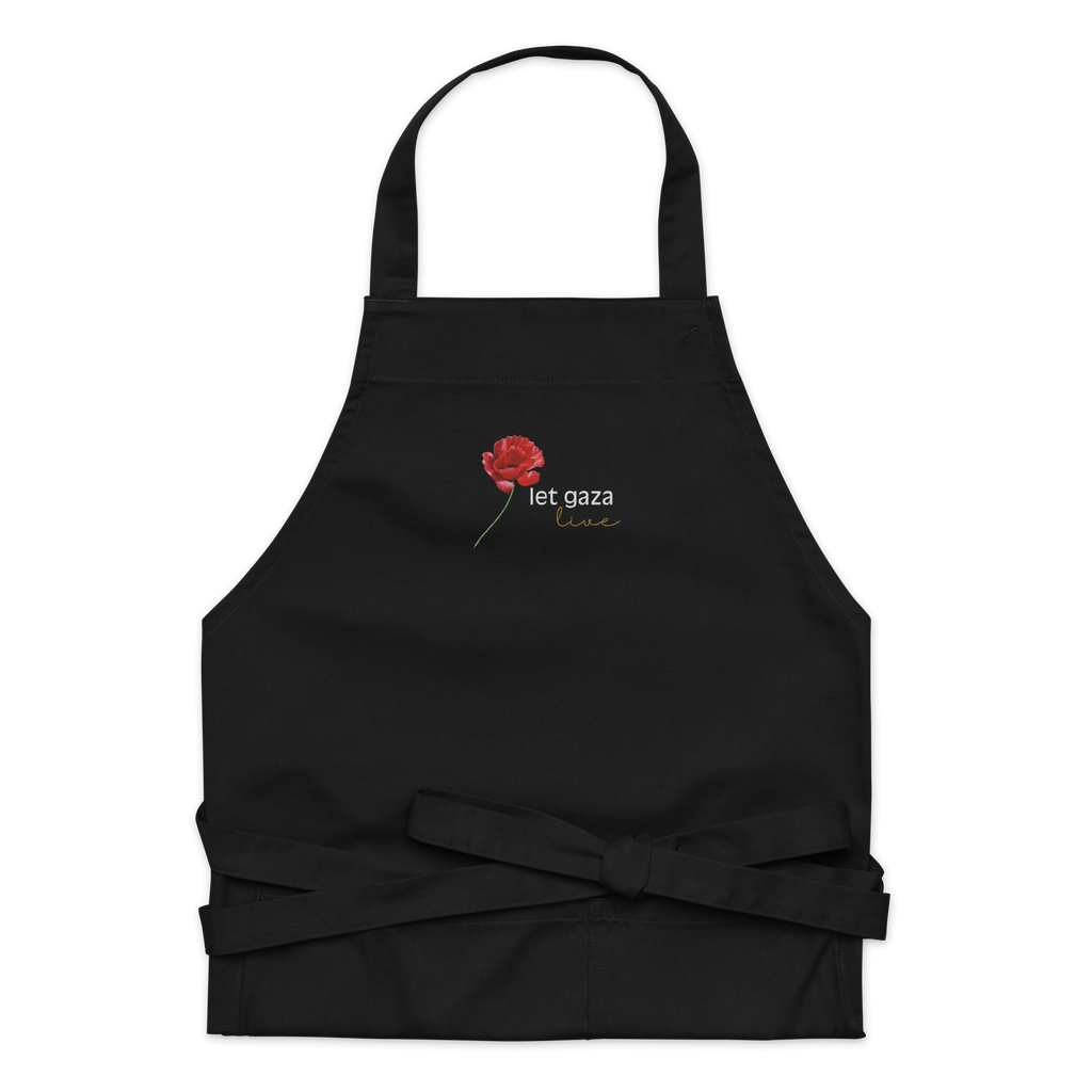 Let Gaza Live | Organic Cotton Kitchen Apron
