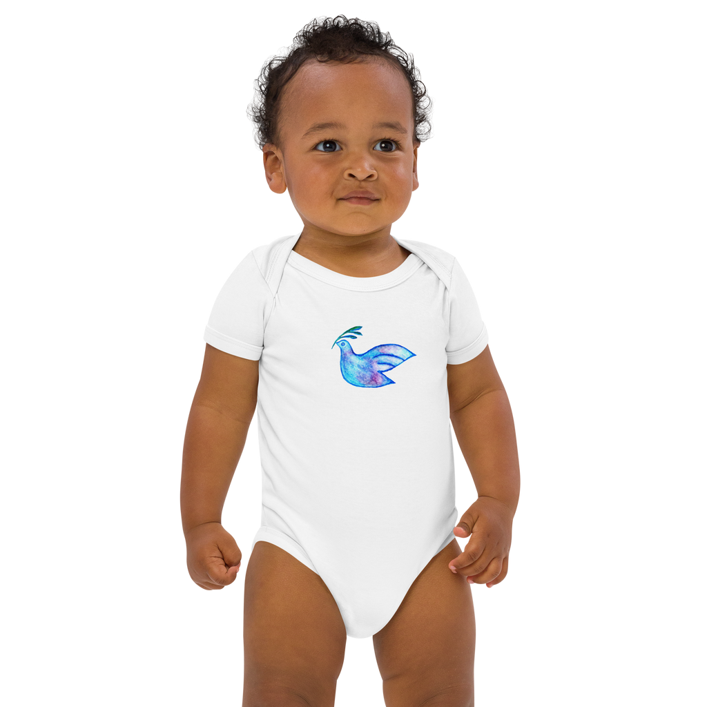 Peace Dove | Organic Cotton Baby Onesies