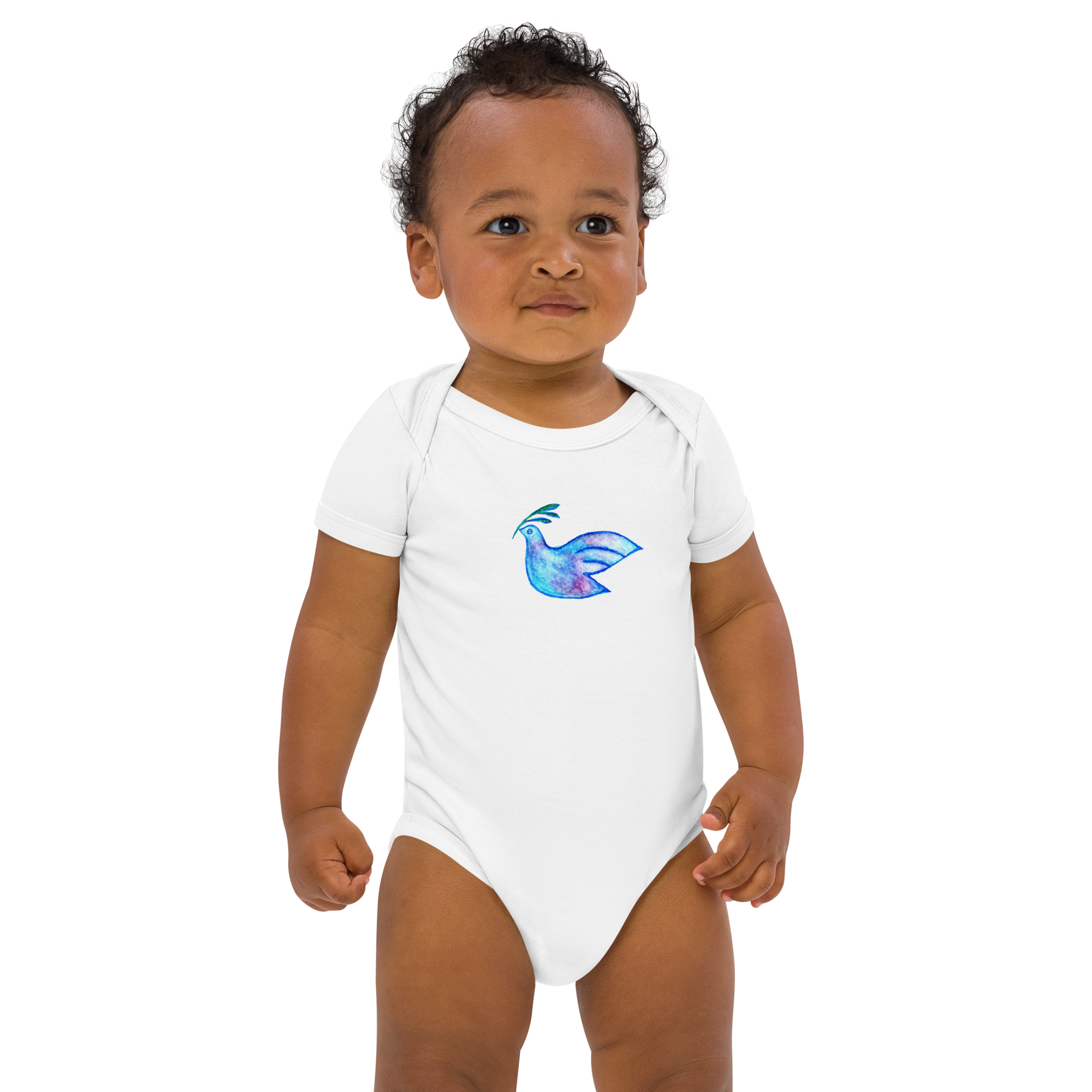 Peace Dove | Organic Cotton Baby Onesies