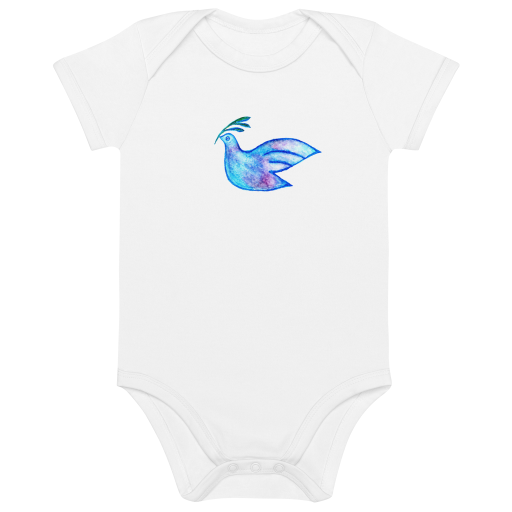 Peace Dove | Organic Cotton Baby Onesies