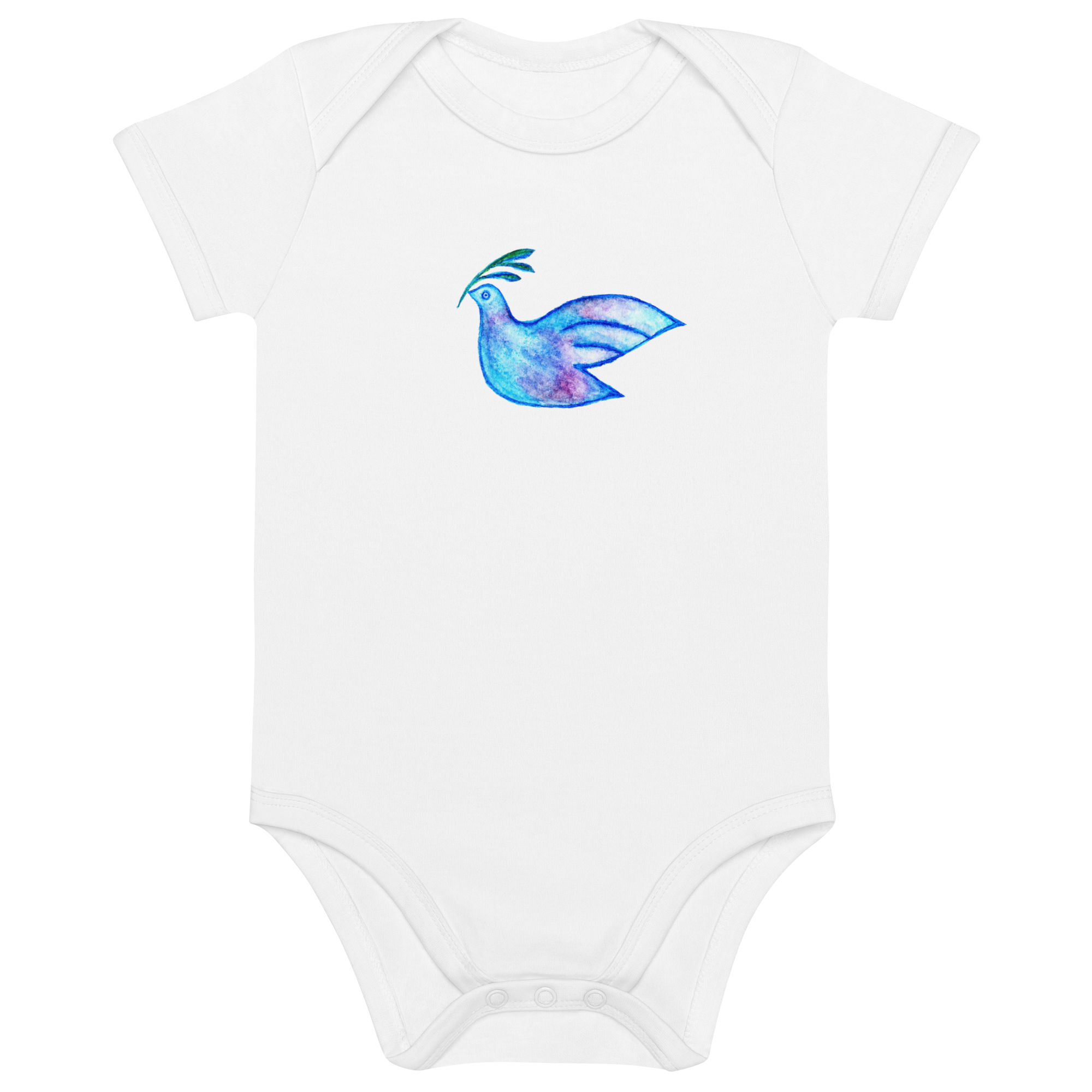 Peace Dove | Organic Cotton Baby Onesies