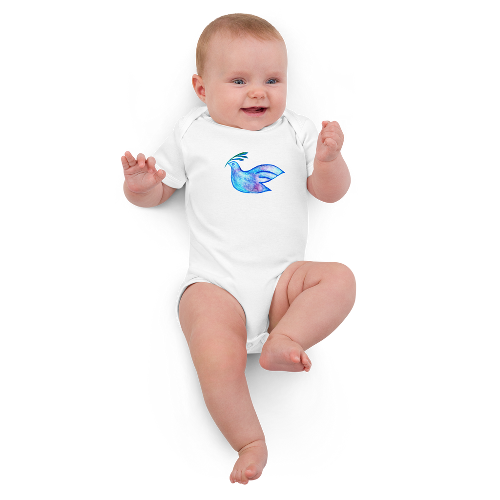 Peace Dove | Organic Cotton Baby Onesies