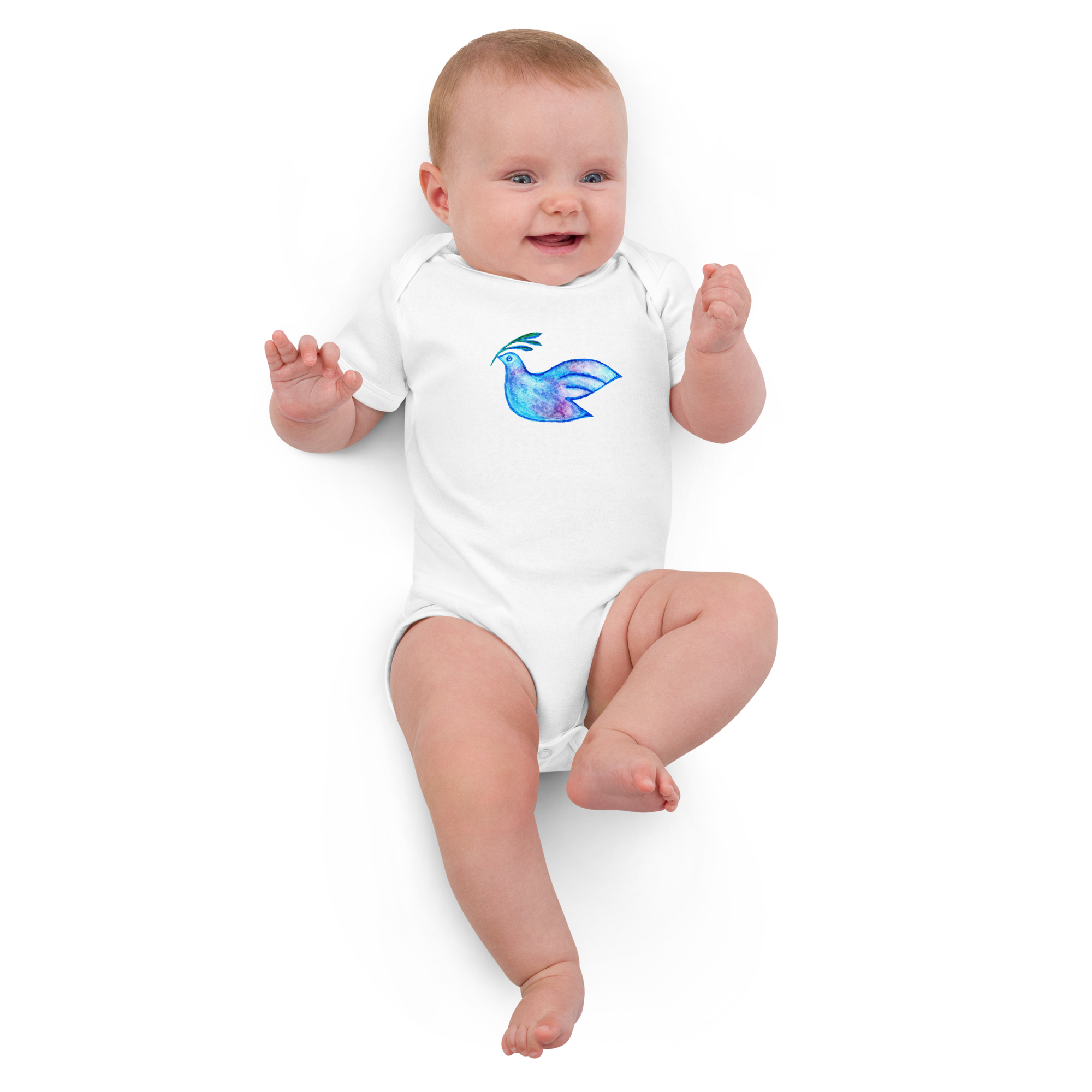 Peace Dove | Organic Cotton Baby Onesies