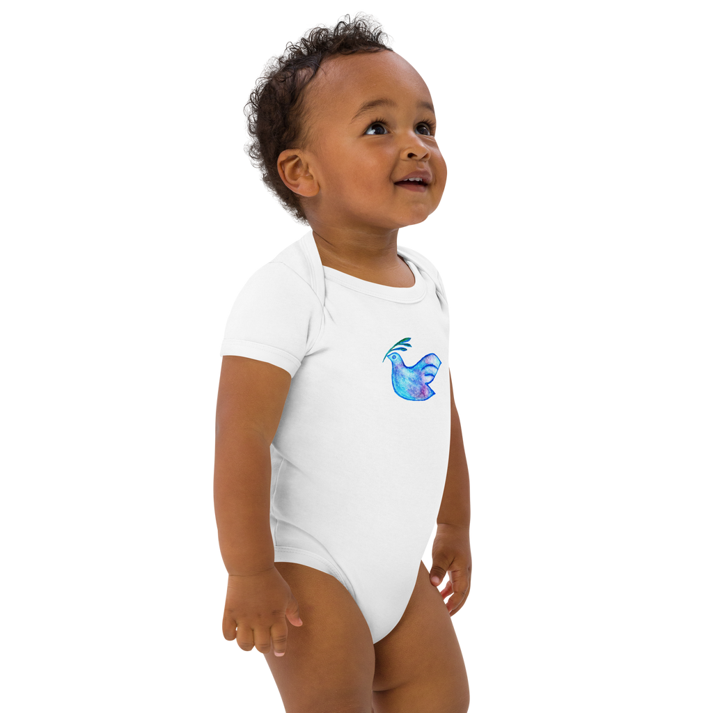 Peace Dove | Organic Cotton Baby Onesies