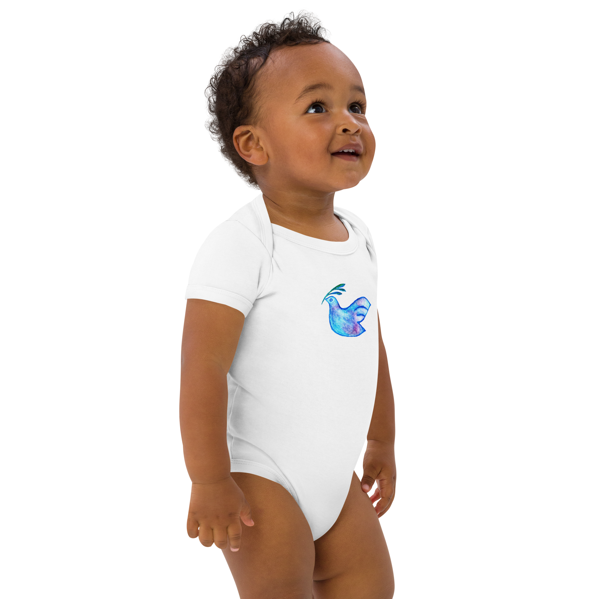 Peace Dove | Organic Cotton Baby Onesies