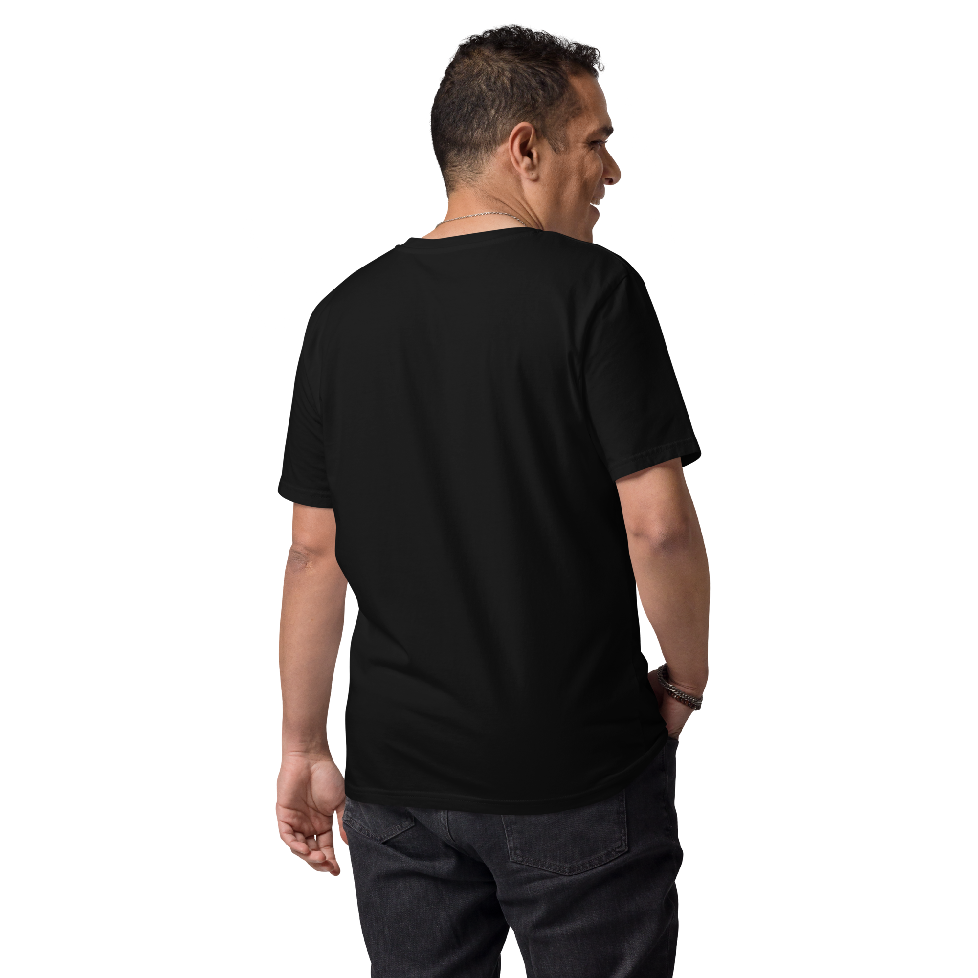 Let Gaza Live | Organic Cotton T-Shirt - Black, Sizes Small-5XL