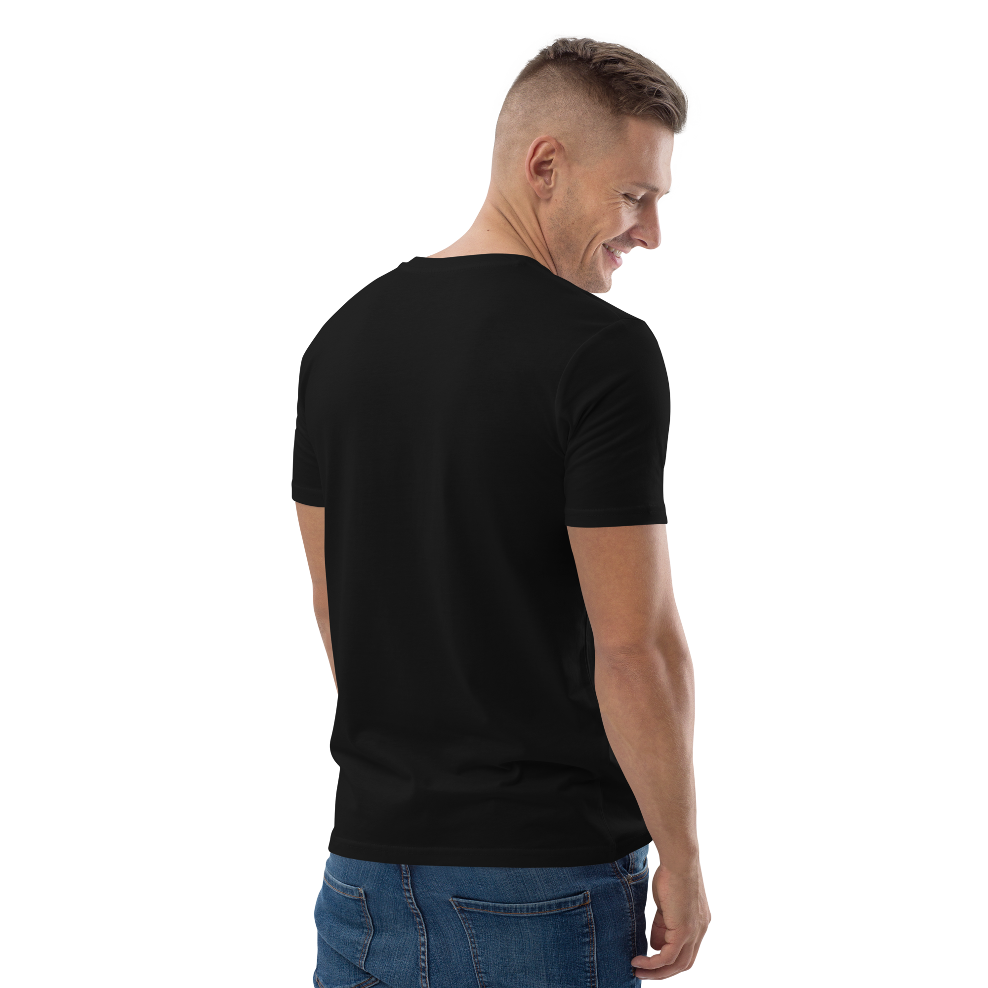 Five Values | Organic Cotton T-Shirt - Black, Sizes Small-5XL