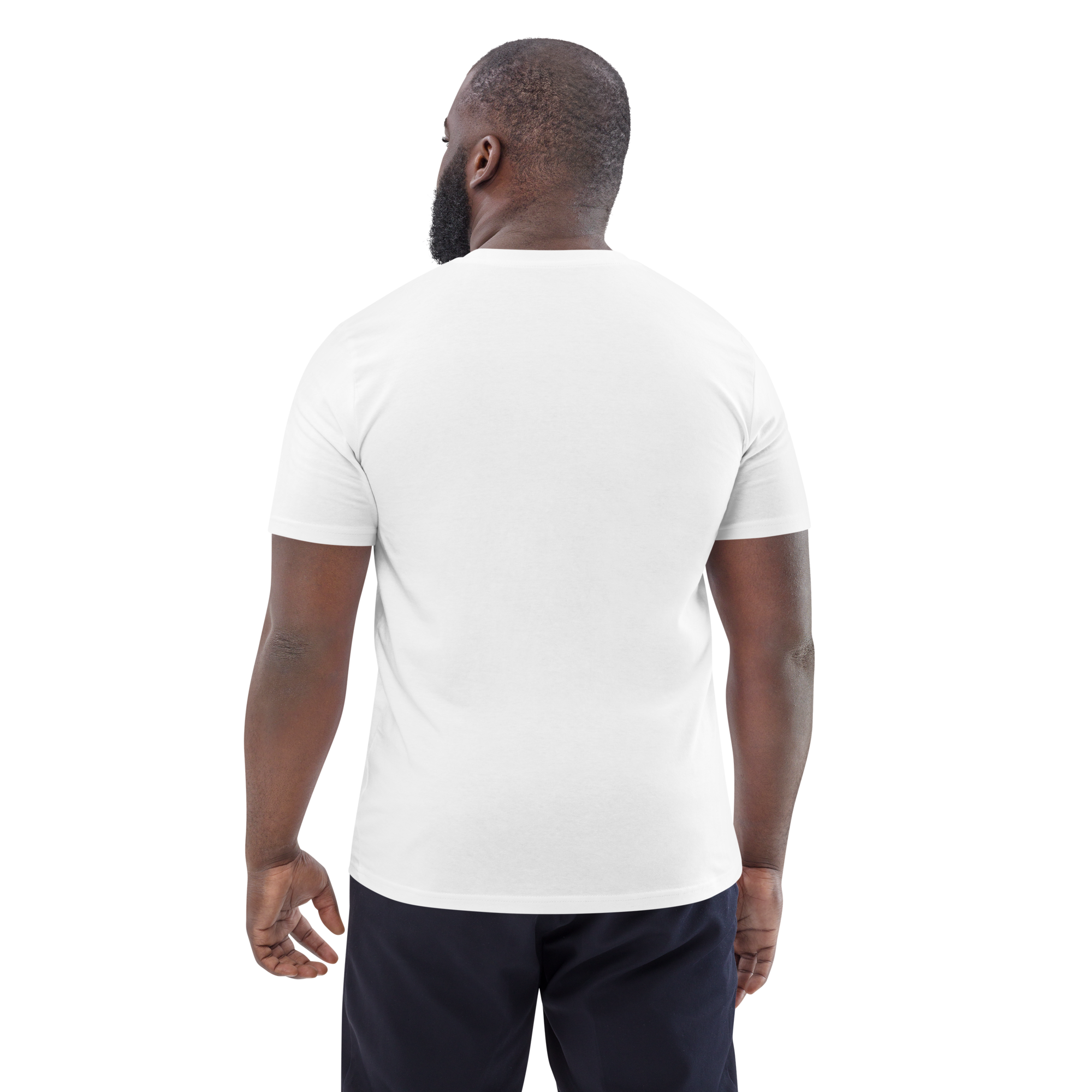 Five Values | Organic Cotton T-Shirt - White, Sizes Small-5XL