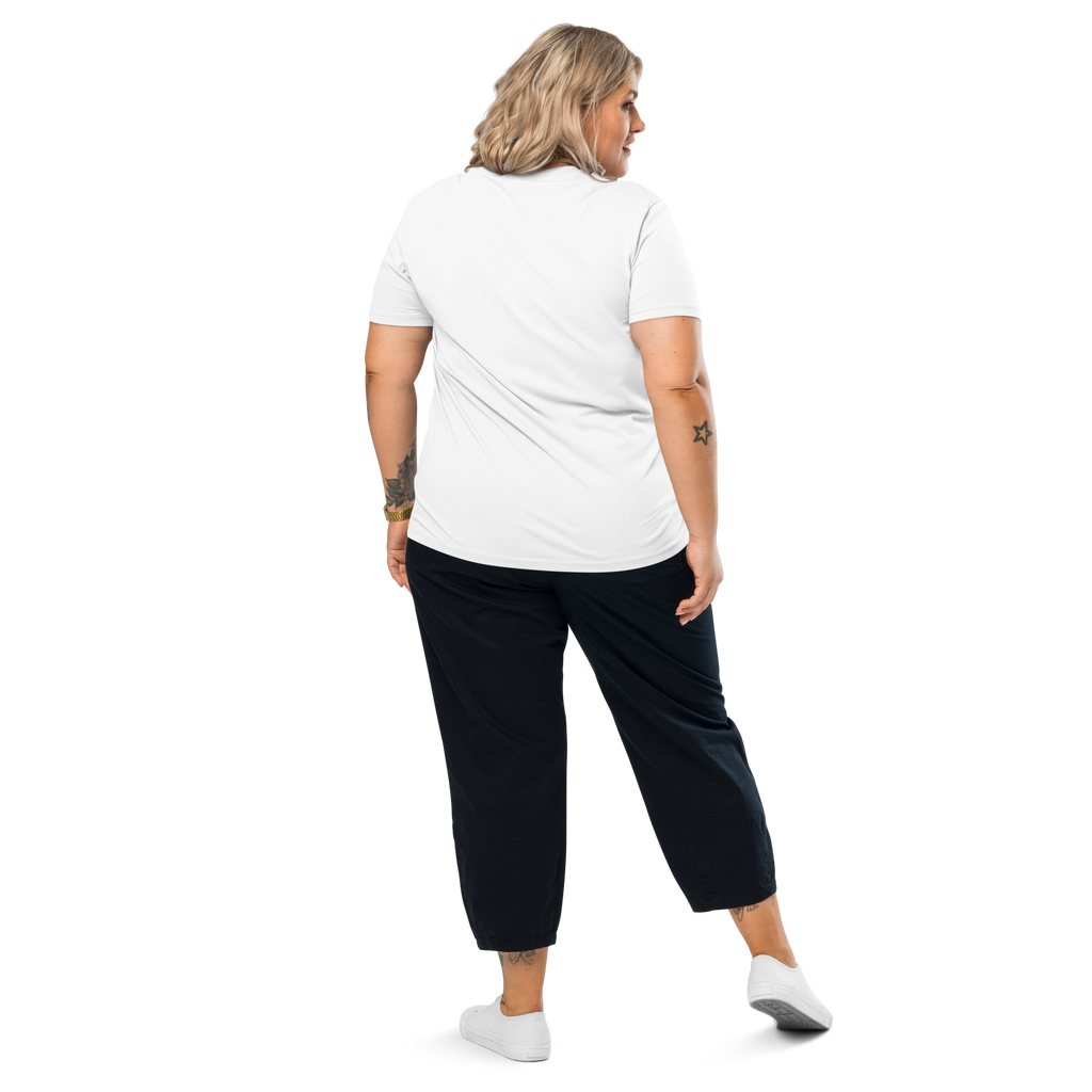 Five Values | Organic Cotton T-Shirt - White, Sizes Small-5XL