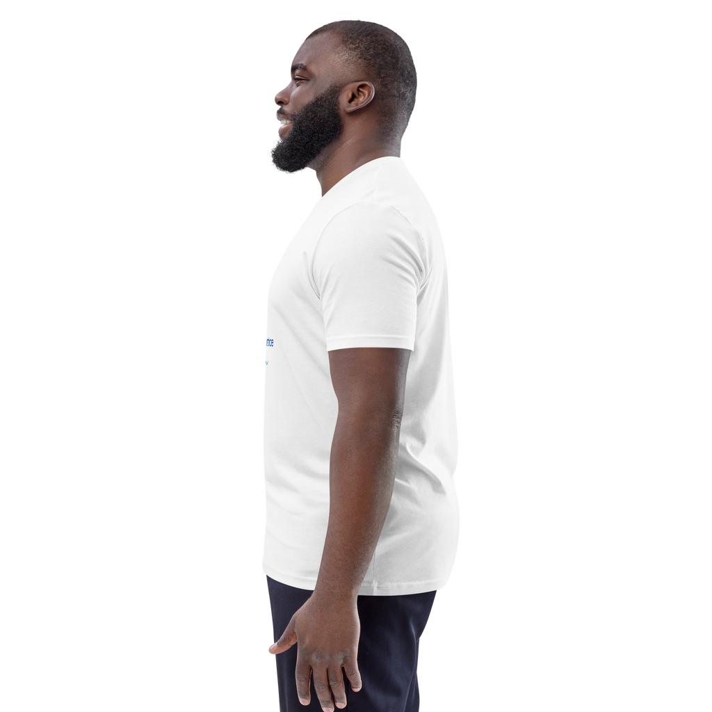 Five Values | Organic Cotton T-Shirt - White, Sizes Small-5XL