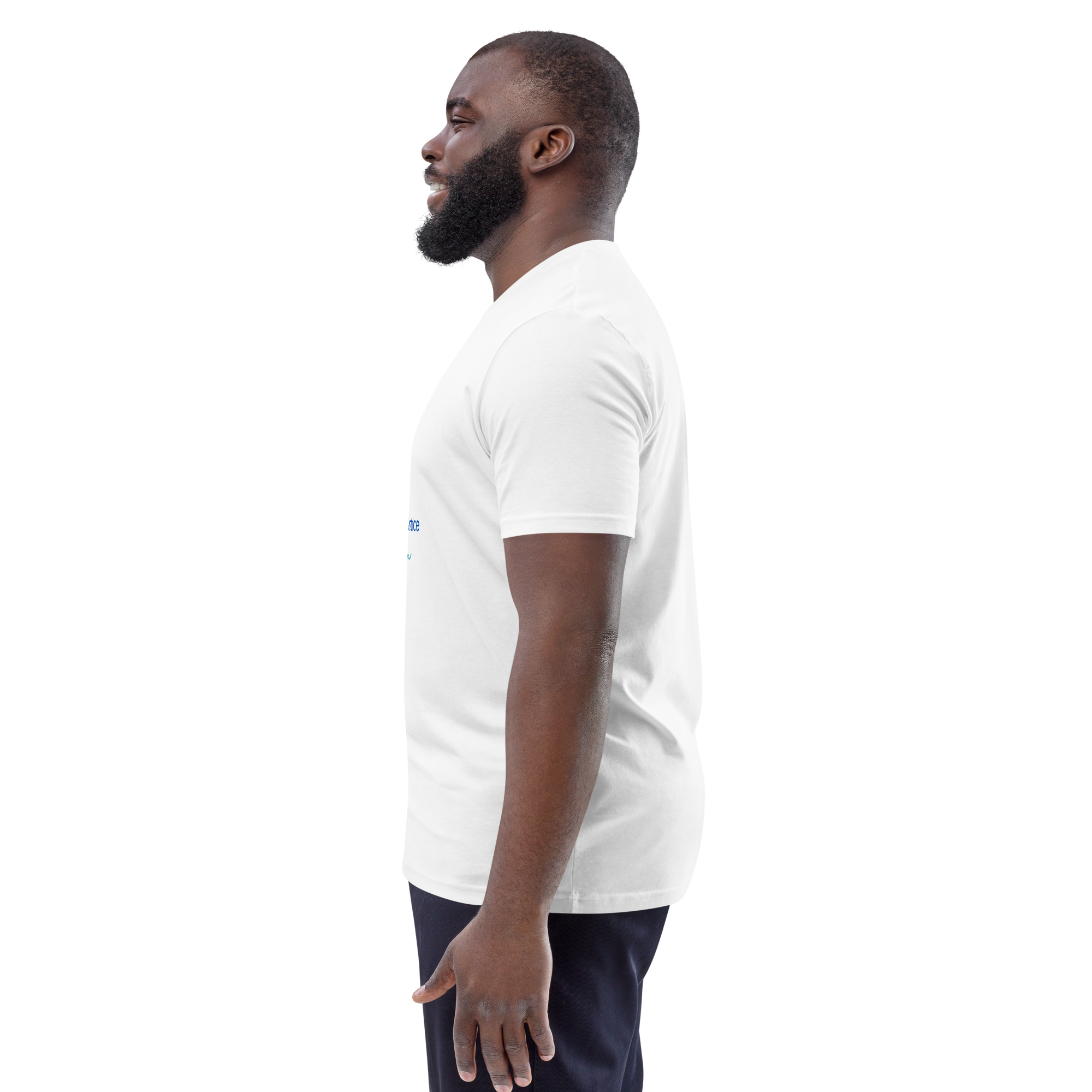 Five Values | Organic Cotton T-Shirt - White, Sizes Small-5XL