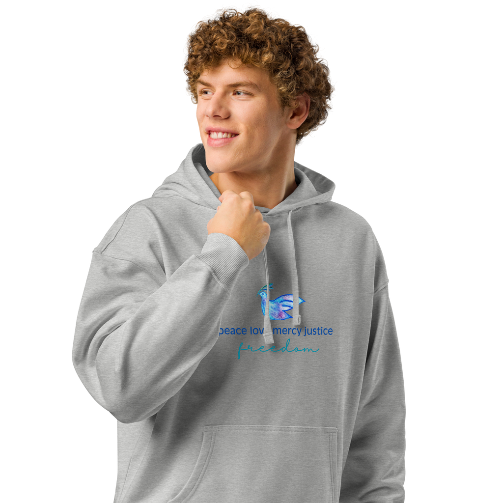 Five Values | Organic Relaxed Hoodie - Light, Sizes Small-2XL