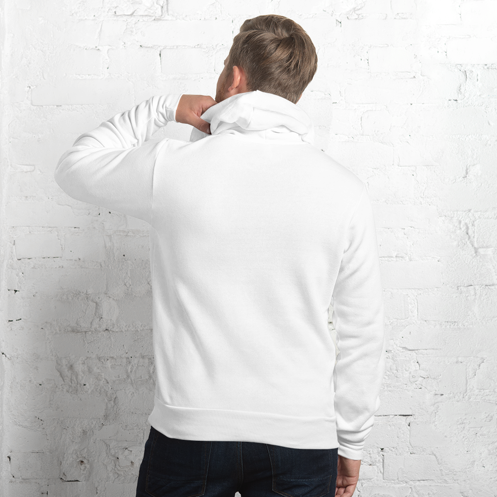 Five Values | Extra Soft Lightweight Hoodie - White, Sizes Small-2XL