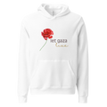 Let Gaza Live | Extra Soft Lightweight Hoodie - White, Sizes Small-2XL