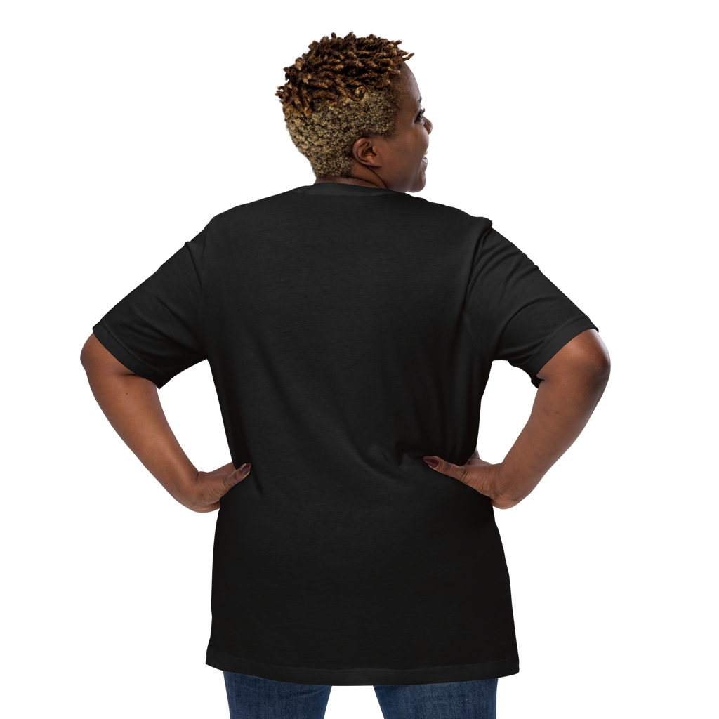 Five Values | Lightweight Cotton T-Shirt - Black, Sizes XS-5XL