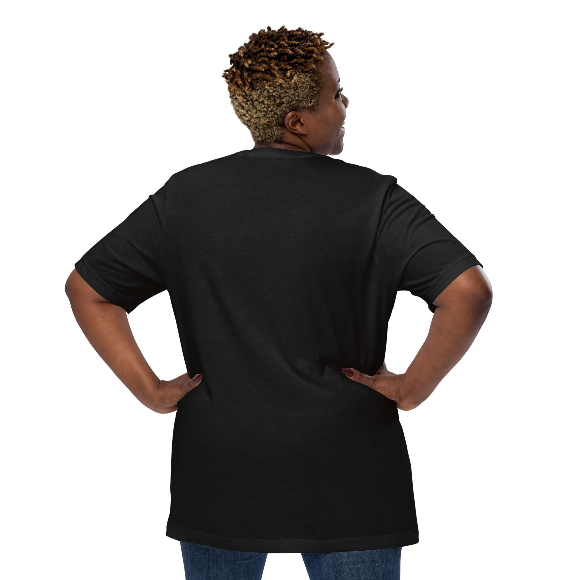 Five Values | Lightweight Cotton T-Shirt - Black, Sizes XS-5XL