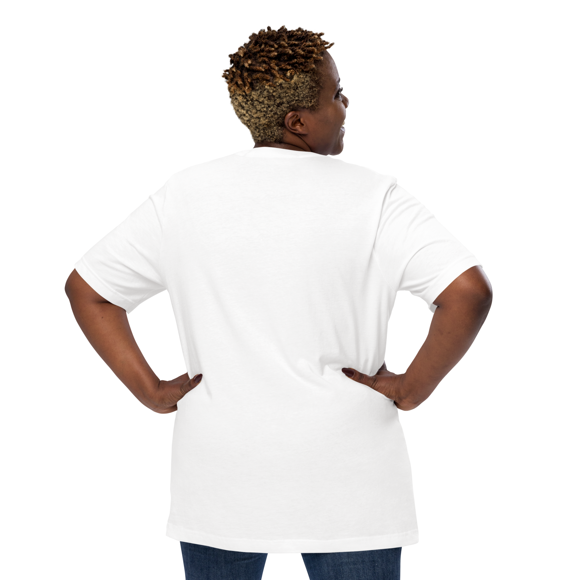 Five Values | Lightweight Cotton T-Shirt - White, Sizes XS-5XL